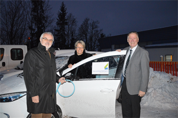 KEM-Zwettl: E-Car Renault ZOE Life in Betrieb genommen
